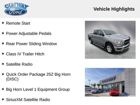 Used 2021 RAM 1500 Big Horn image 8