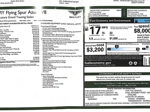 Used 2023 Bentley Flying Spur V8 AWD/4WD image 13