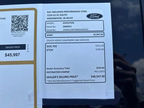 Certified 2021 Ford Expedition Platinum AWD/4WD image 3