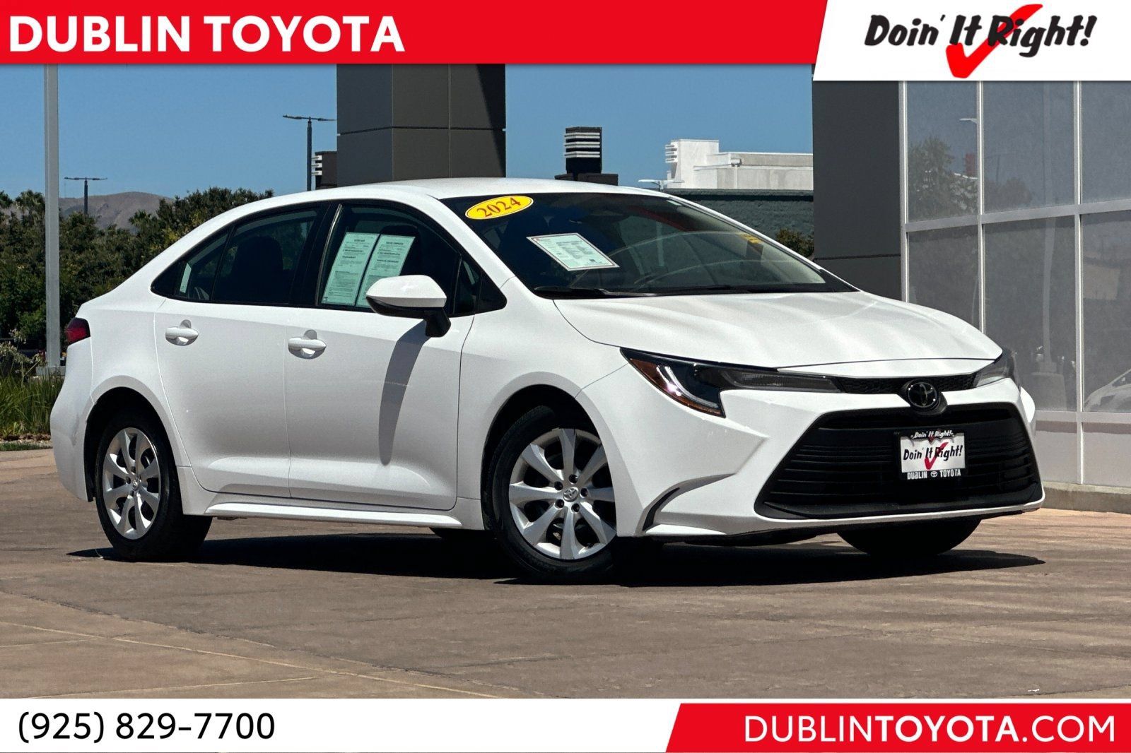 Certified 2024 Toyota Corolla LE FWD 360° Tour