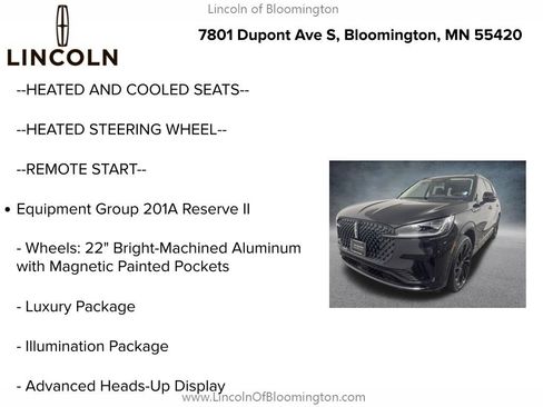 New 2026 Lincoln Aviator Reserve AWD/4WD image 5