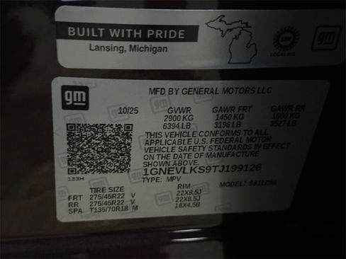 New 2026 Chevrolet Traverse RS image 23