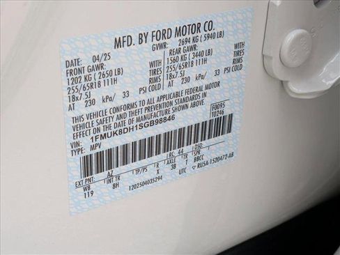 New 2025 Ford Explorer Active image 17