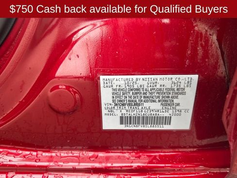 New 2025 Nissan Versa SR w/ Trunk Package image 32