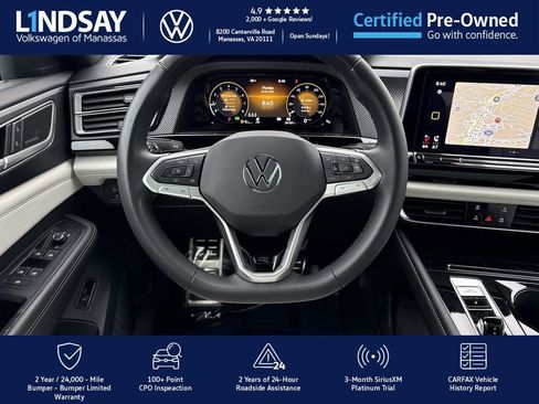 Certified 2025 Volkswagen Atlas Cross Sport SEL Premium R-Line image 13