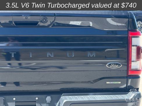 Used 2022 Ford F150 Platinum w/ Equipment Group 701A High AWD/4WD image 8