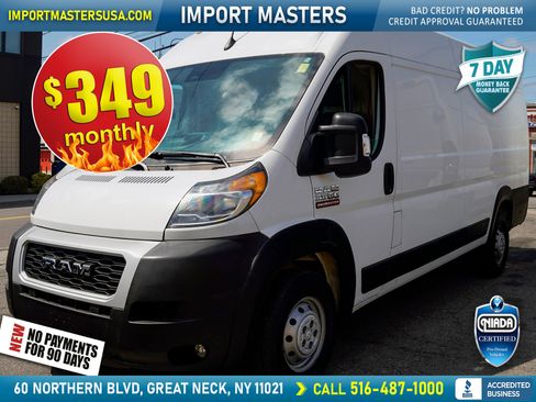 Used 2022 RAM ProMaster 3500 w/ Convenience Group FWD image 1