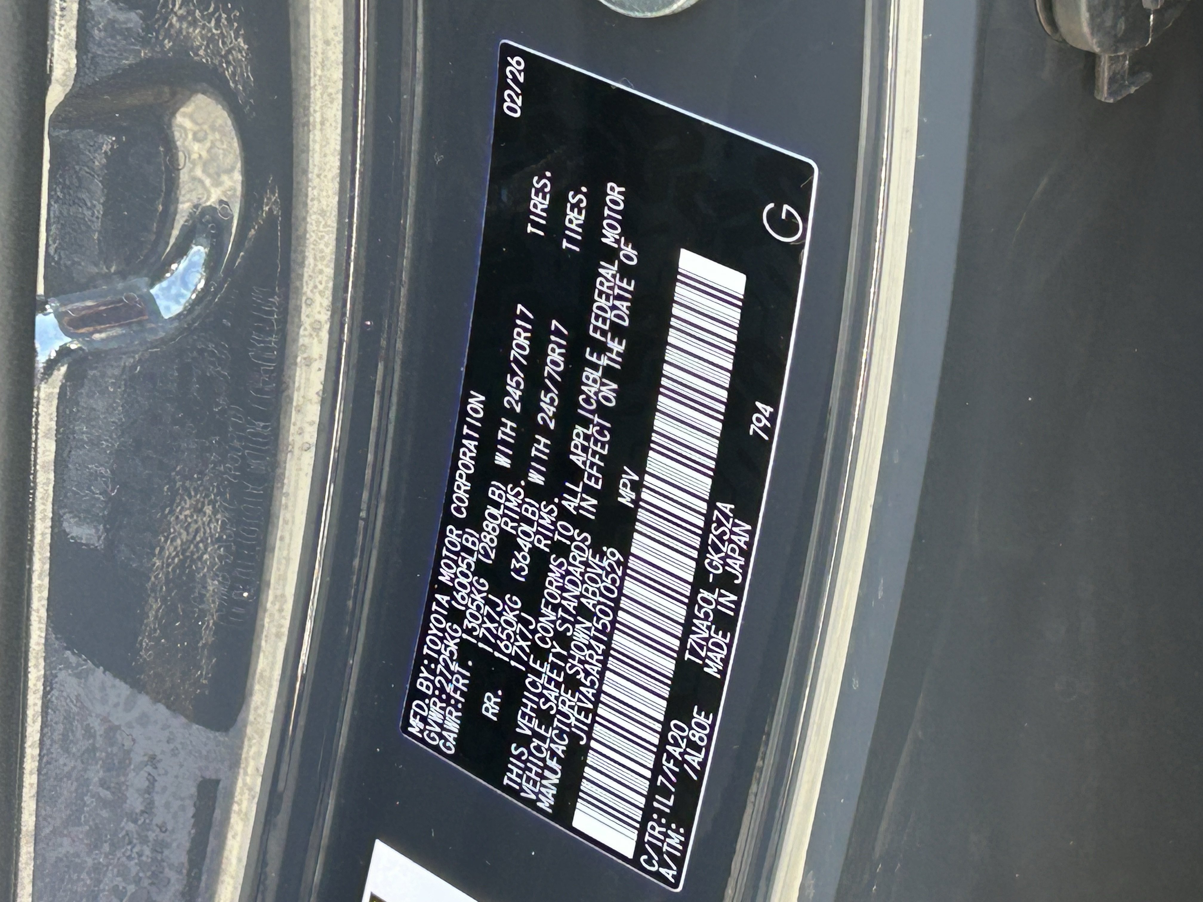 Certified 2026 Toyota 4Runner SR5 RWD image 30