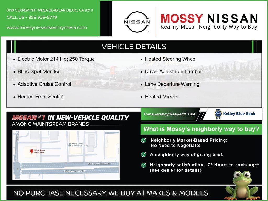 Certified 2024 Nissan Leaf SV Plus FWD image 3