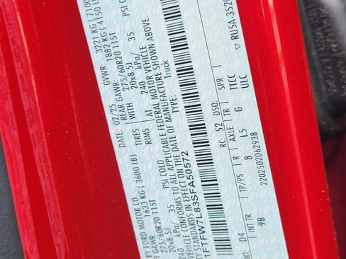 Certified 2025 Ford F150 Platinum w/ Equipment Group 702A High image 32