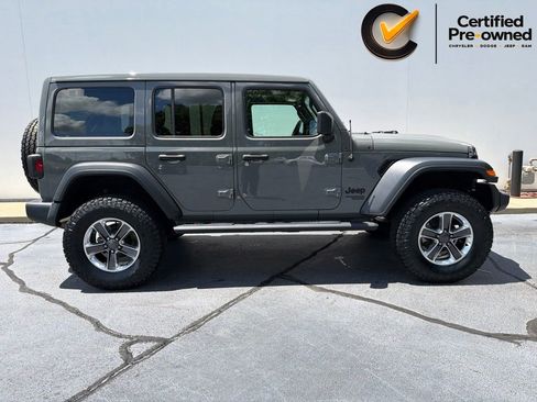 Certified 2021 Jeep Wrangler Unlimited Sport w/ Sun And Sound Package AWD/4WD image 11
