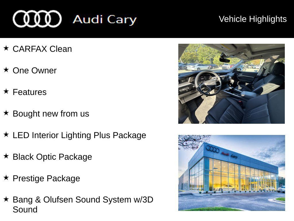Used 2024 Audi Q8 e-tron Prestige w/ Prestige Package AWD/4WD image 3