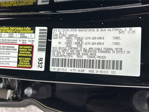 New 2026 Toyota Tacoma TRD Sport image 31