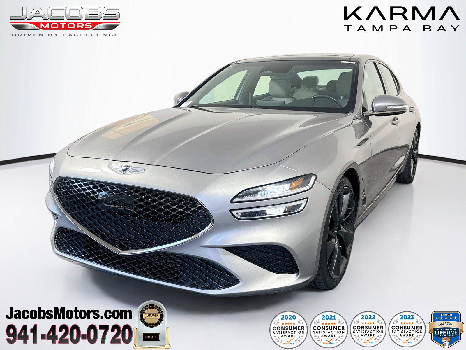 Used 2023 Genesis G70 2.0T w/ Sport Prestige Package RWD image 1