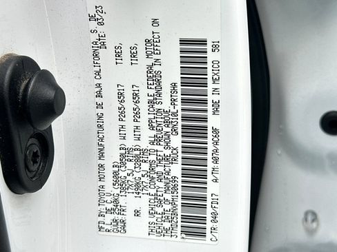 Used 2023 Toyota Tacoma 4x4 Double Cab image 28