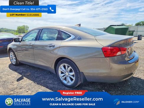 Used 2017 Chevrolet Impala LT w/ Leather Package FWD image 3