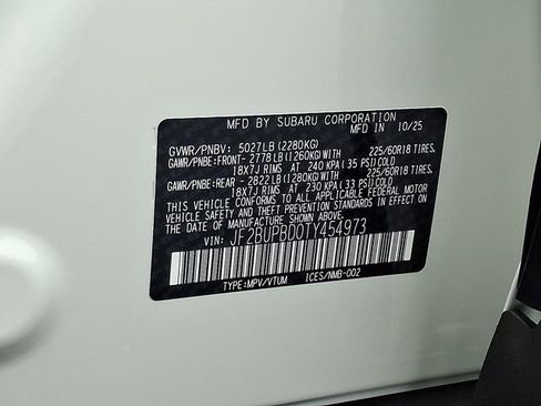 New 2026 Subaru Outback Premium image 19