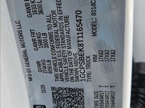 New 2026 Chevrolet Colorado W/T w/ WT Convenience Package II image 16