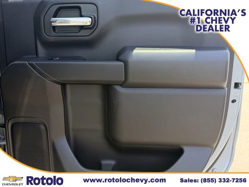 Used 2025 Chevrolet Silverado 1500 Custom w/ Turbomax Blackout Package AWD/4WD image 11