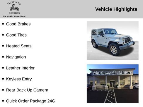 Used 2012 Jeep Wrangler Sahara w/ Connectivity Group AWD/4WD image 11