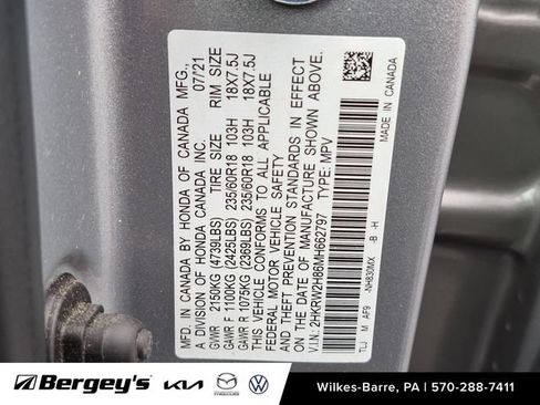 Used 2021 Honda CR-V EX-L image 30