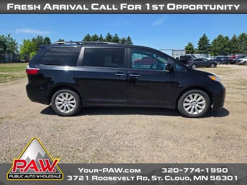 Used 2015 Toyota Sienna XLE w/ XLE Navigation Package AWD/4WD image 1