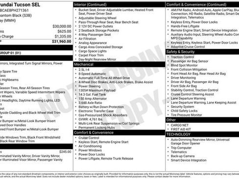 Certified 2023 Hyundai Tucson SEL image 10