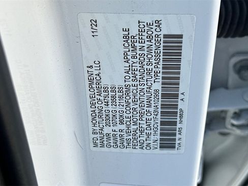 Certified 2022 Honda Accord Sport Special Edition image 35