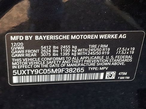 Used 2021 BMW X3 M40i AWD/4WD image 29