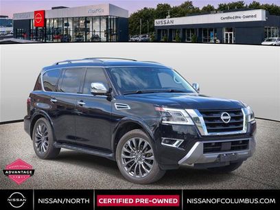 Certified 2023 Nissan Armada Platinum w/ Captain's Chairs Package
