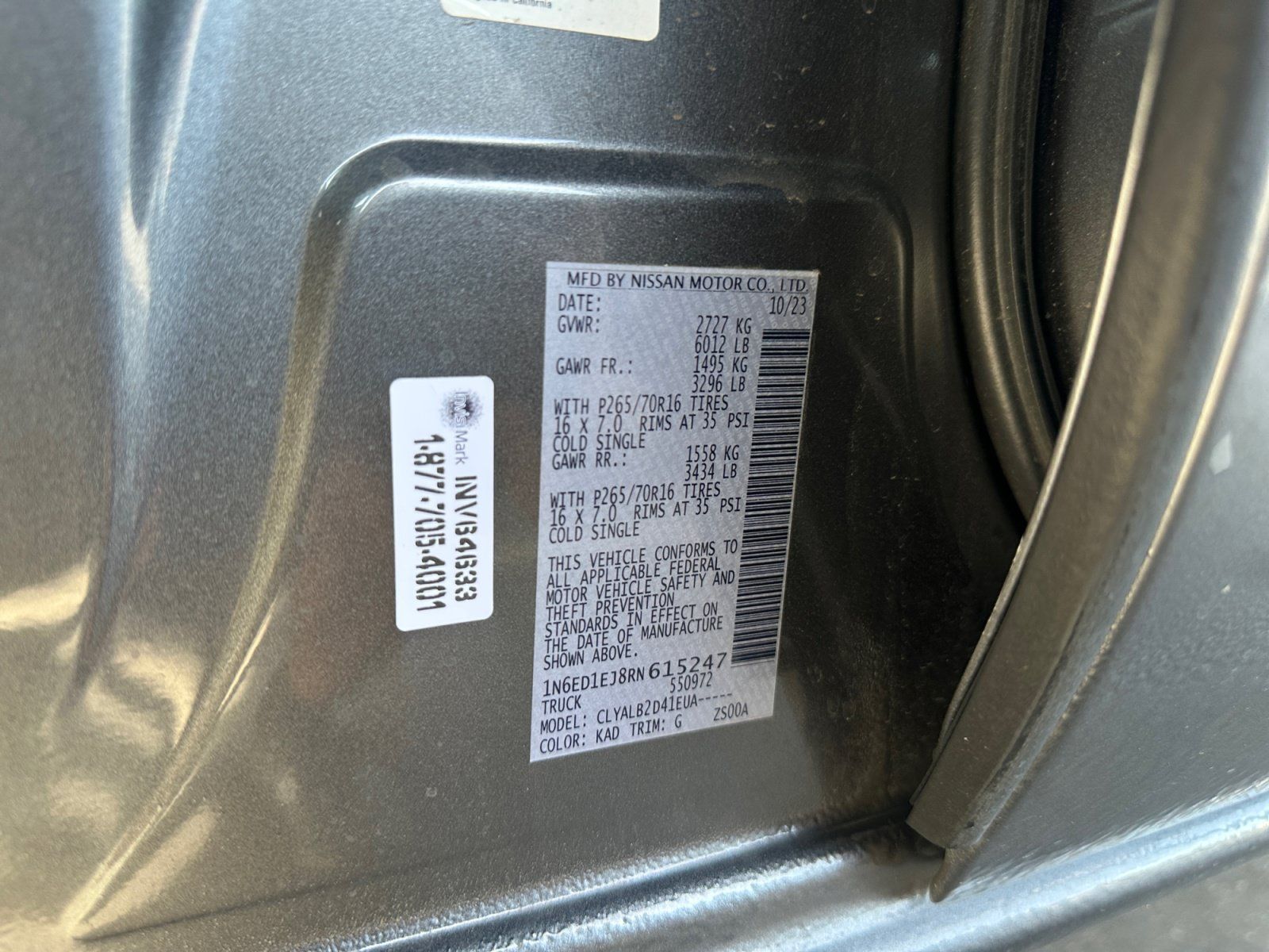 Used 2024 Nissan Frontier SV RWD image 29
