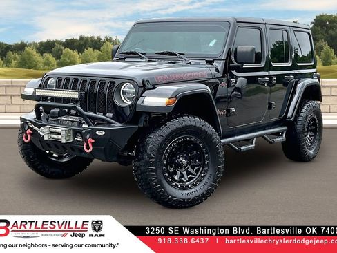Used 2020 Jeep Wrangler Unlimited Rubicon w/ Dual Top Group AWD/4WD image 1
