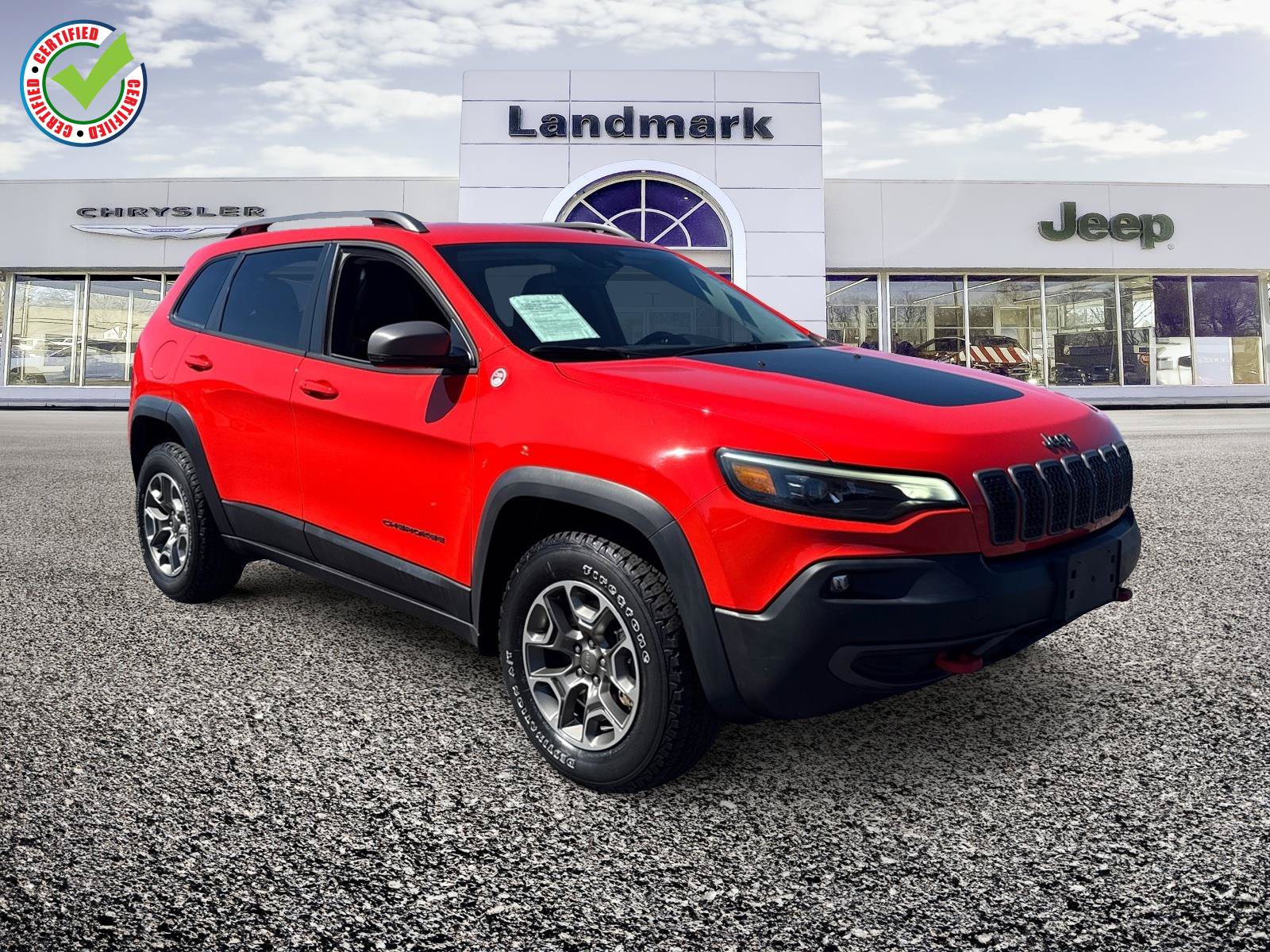 Used 2021 Jeep Cherokee Trailhawk AWD/4WD image 1