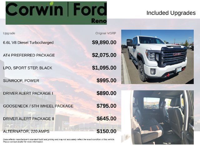 Used 2023 GMC Sierra 3500 AT4 w/ AT4 Preferred Package AWD/4WD image 3