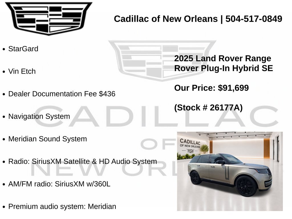 Used 2025 Land Rover Range Rover SE AWD/4WD image 7