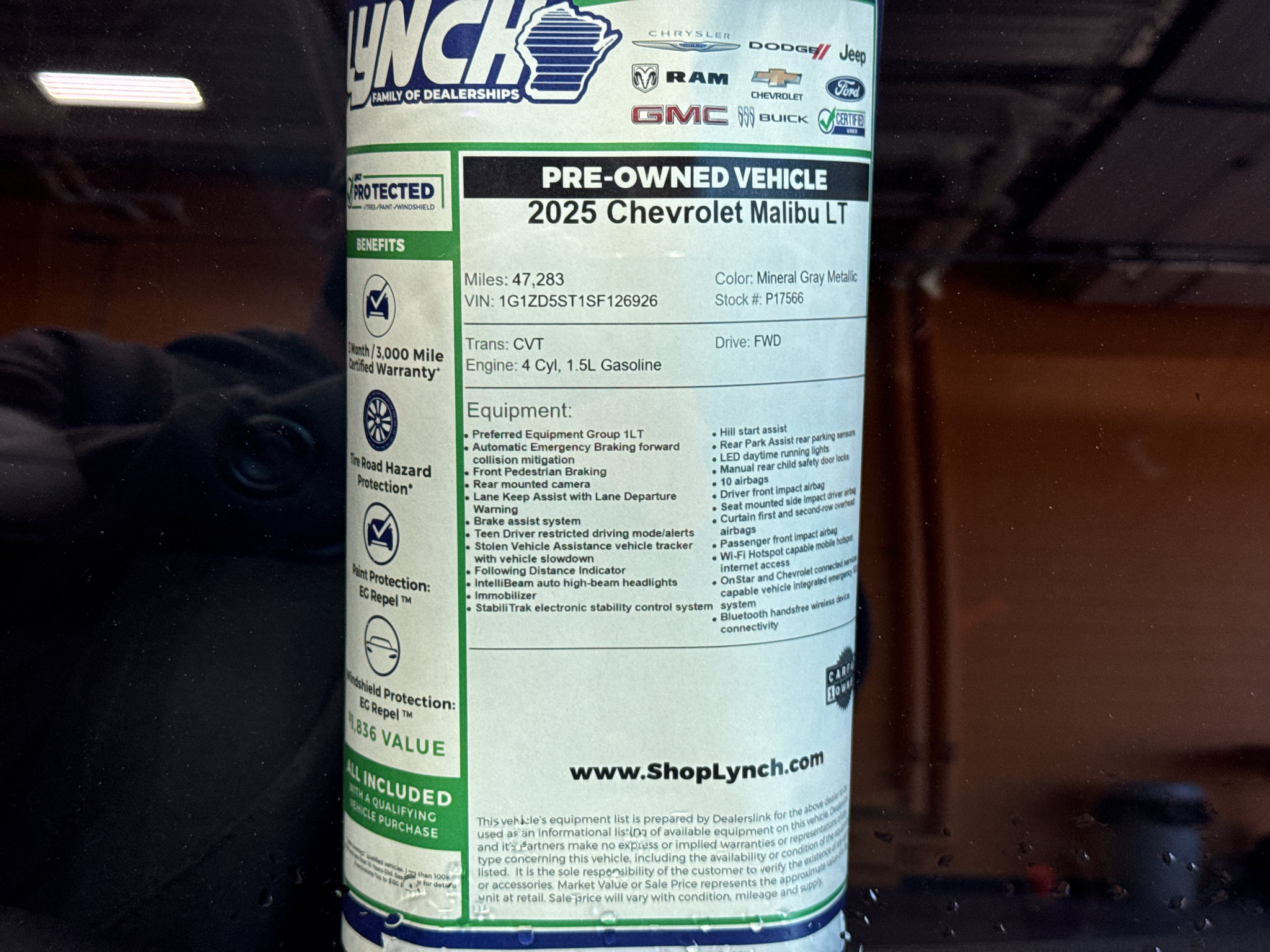 Used 2025 Chevrolet Malibu LT FWD image 35