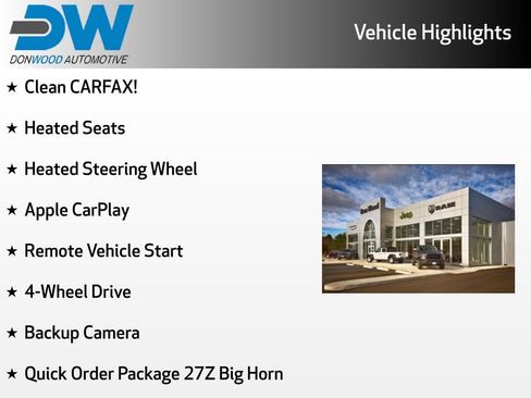 Used 2021 RAM 1500 Big Horn AWD/4WD image 3
