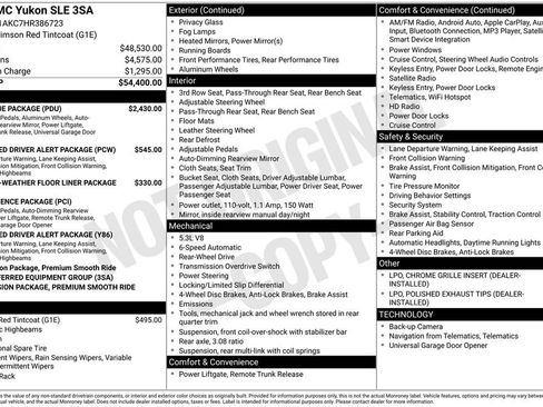 Used 2017 GMC Yukon SLE w/ SLE Value Package RWD image 45