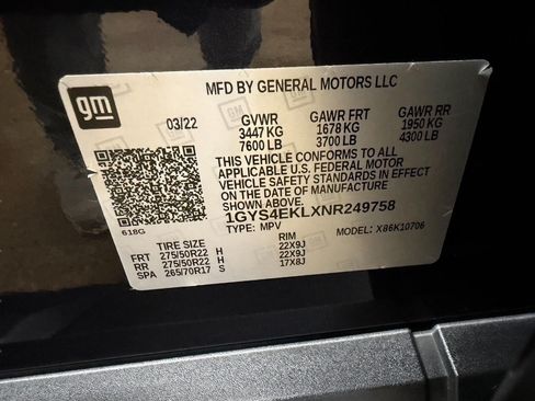 Certified 2022 Cadillac Escalade Sport AWD/4WD image 41