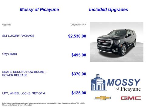 Used 2024 GMC Yukon SLT w/ SLT Luxury Package RWD image 7