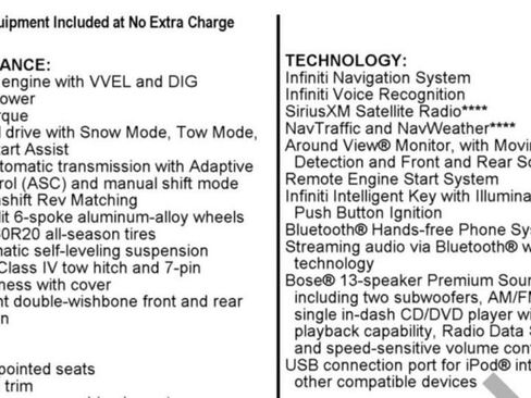 Used 2016 INFINITI QX80 2WD image 20