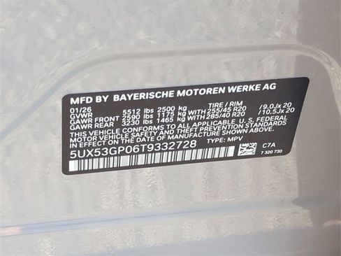 New 2026 BMW X3 xDrive30 w/ M Sport Package image 22