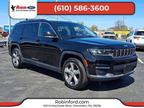 Used 2021 Jeep Grand Cherokee L Limited w/ Luxury Tech Group II AWD/4WD image 1