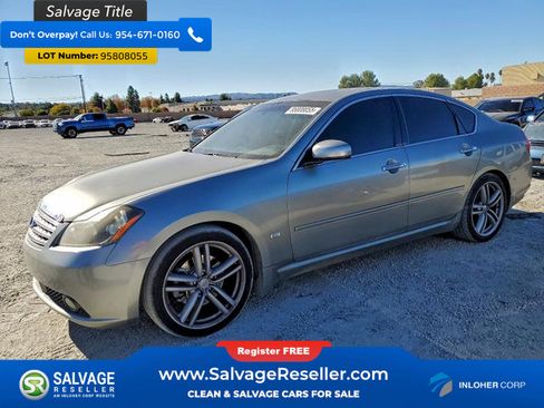 Used 2007 INFINITI M45 Sport w/ Technology Pkg image 1