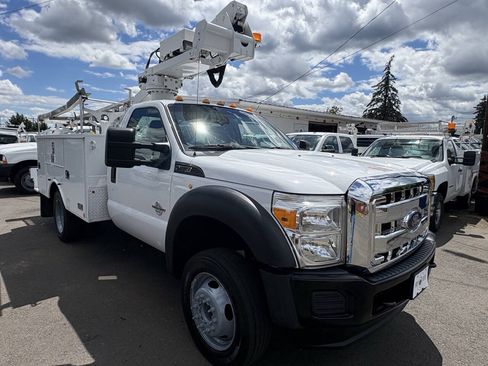 Used 2016 Ford F550 2WD Regular Cab Super Duty w/ Snow Plow Prep Package image 5