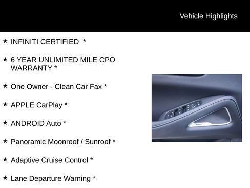 Certified 2022 INFINITI QX60 Autograph w/ Cargo Package AWD/4WD image 11