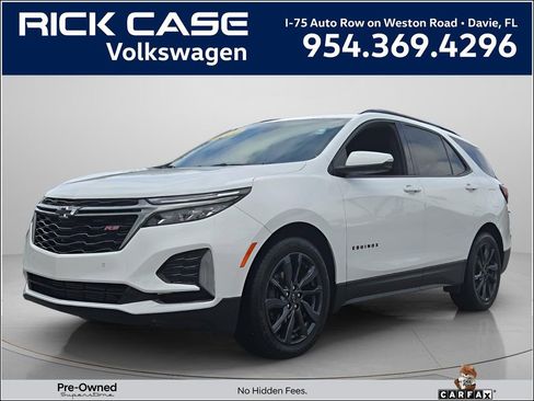 Used 2022 Chevrolet Equinox RS w/ RS Leather Package image 1