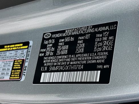 Certified 2026 Hyundai Santa Fe SEL FWD image 31