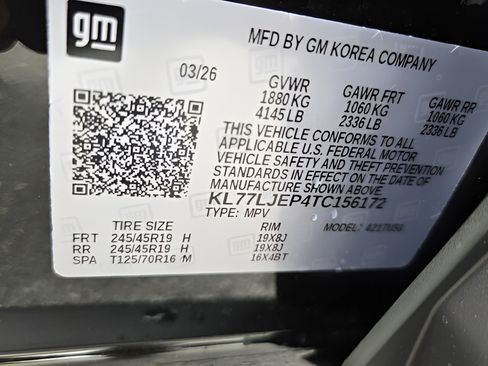 New 2026 Chevrolet Trax RS w/ Sunroof Package FWD image 17