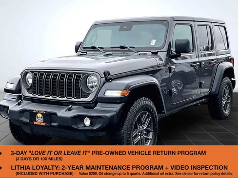 Used 2024 Jeep Wrangler Unlimited Sport AWD/4WD image 1